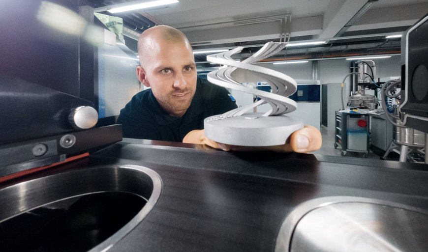 Support-free 3D printing from TRUMPF opens up new applications and reduces waste